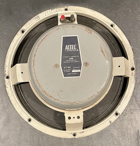 Coppia altoparlanti altec - coppia, (2)