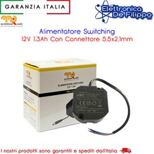 Alimentatore Switching 12DC 1,5A Per Impianti Di Luci a LED
