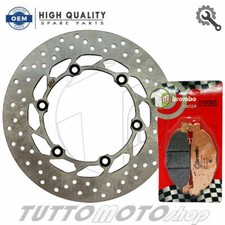 KIT DISCO FRENO POSTERIORE + PASTIGLIE BREMBO SINTER YAMAHA TMAX 500 ABS 2010