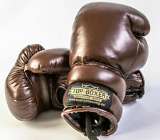 Guantoni da boxe TopBoxer vecchia scuola stile vintage