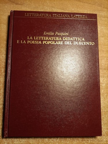 Emilio pasquini letteratura - emilio,