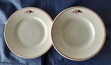 YACHT CLUB ITALIANO-GENOVA-DUE PIATTI DA IMBARCAZIONE SOCIO-GIOVANNI NASI-1960