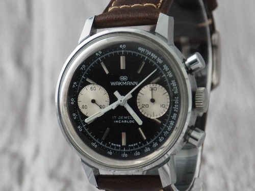 Cronografo vintage wakmann - cronografo,