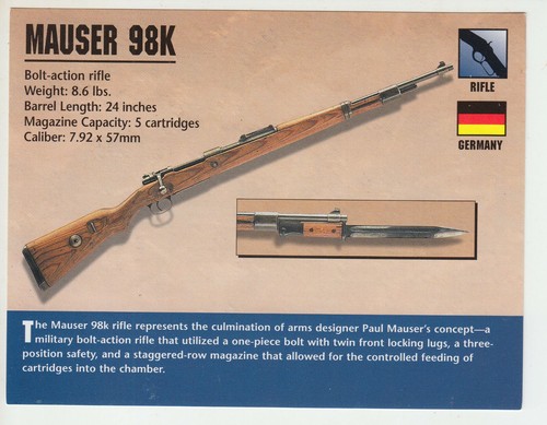 Cartolina fotografica mauser - fotografica,