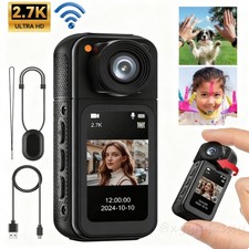 Mini Bodycam Impermeabile Mini Telecamera di Sorveglianza HD 1080p Fotocamera Corpo Portatile