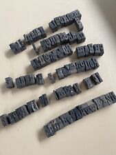 Lotto Timbri Copisteria Epoca Collezione 100 Pz