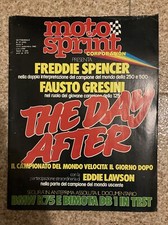 MOTO SPRINT 37 1985 FREDDIE SPENCERE FAUSTO GRESINI BMW K75 Bimota DB1