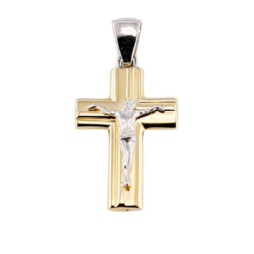 Pendente croce oro - oro, giallo
