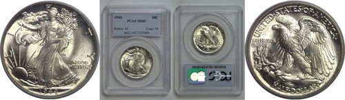 Mezzo dollaro 1944 walking - dollaro,