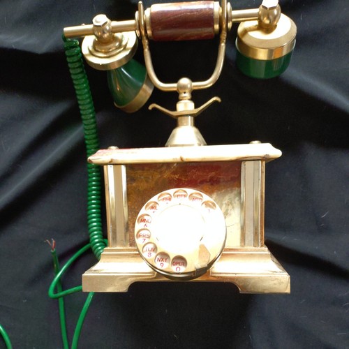 Vintage onyx rotary - , telephone