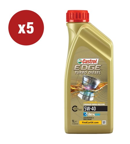 Pezzi olio castrol edge td - 5,