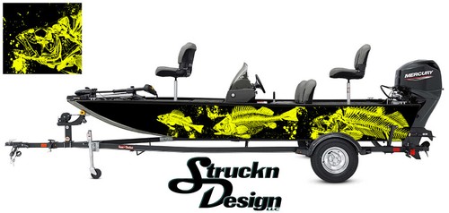 Grafica astratta pesca basso - astratta,