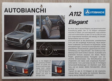 Autobianchi A112 Elegant