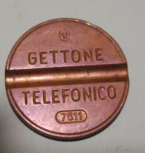 Gettone telefonico sip 7611 - sip,
