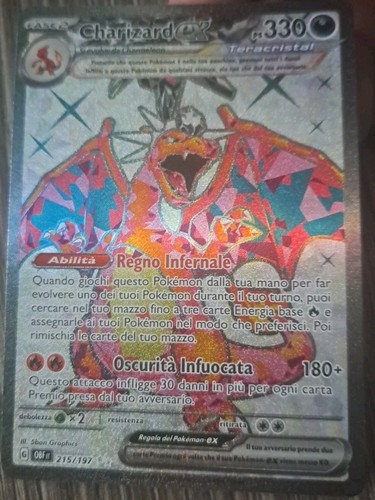 Carta pokemon charizard - carta,