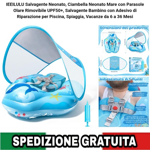Salvagente neonato ciambella - salvagente, neonato,