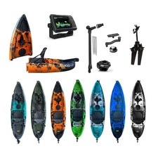 Kayak divisibile a pedali con