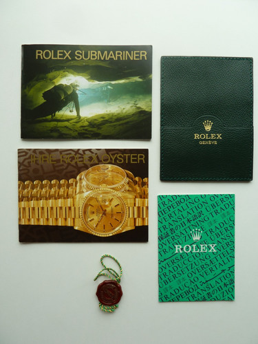 Rolex submariner libretto set - libretto,
