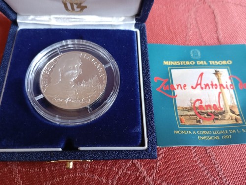 5000 lire argento - argento, 1997