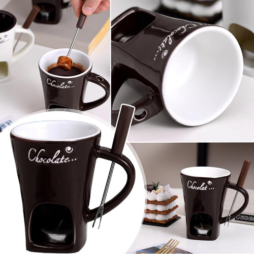 Tazza per fonduta ceramica - tazza,