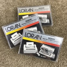 (3) LORAN Coleco ADAM