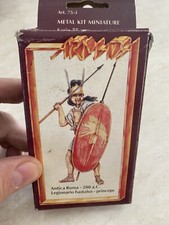 Soldatino metal kit Armada Antica Roma Legionario Hastatus Princeps 75 mm art 75