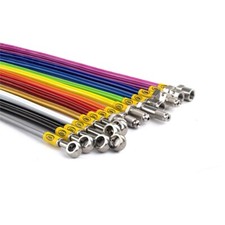 TUBI TUBI FRENO INTRECCIATI ACCIAIO INOX HEL PERFORMANCE ALFA ROMEO 147