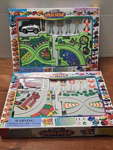 Set puzzle pista veicolo 2 - pista, e