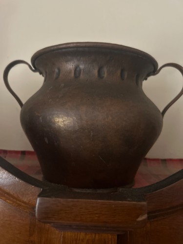 Antica anfora vaso in rame - vaso,