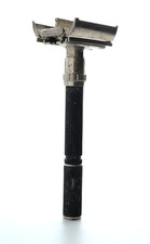 Gillette Super Adjustable Black  P 1-USA  Rasoio di sicurezza  Vintage