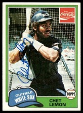 1981 Topps Coca-Cola Chicago