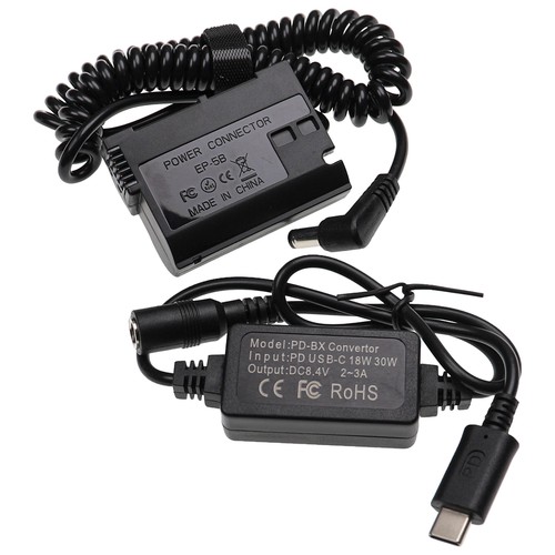 Alimentatore usb per nikon - usb,