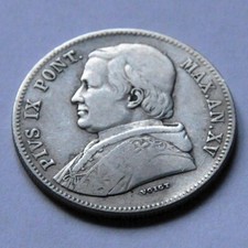 Vaticano - 20 Baiocchi - 1860