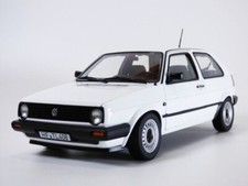 Norev Volkswagen VW Golf 2 II CL 1988 bianco 1:18 modellino auto edizione limitata 1/1000