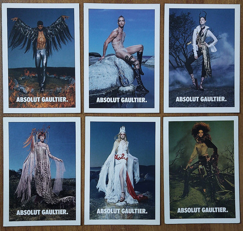Cartolina absolute gaultier - cartolina,
