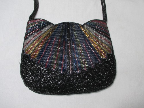 Borsa vintage perle con - perle,