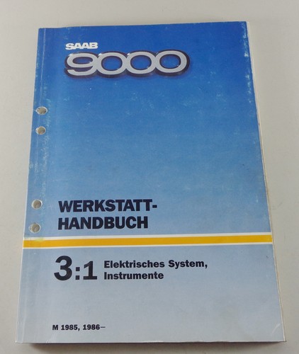 Manuale officina saab - manuale, 9000