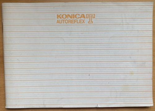Manuale konica autoreflex - autoreflex, t3