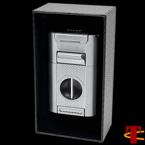 Accendino ronson giant cromato - ronson,