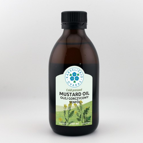 Olio senape spremuto - olio,