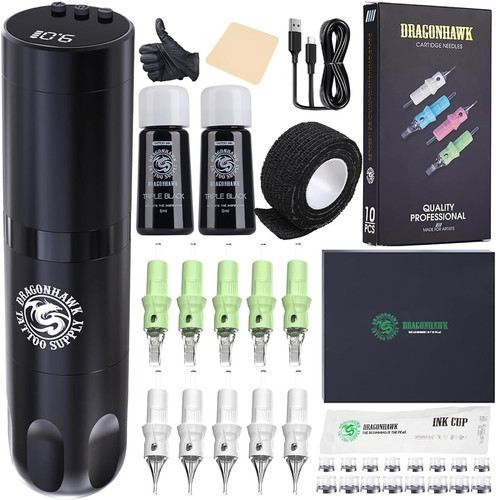 Kit tatuaggi macchinetta - x3,