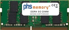 Memoria RAM da 32 GB di Phs-Memory per Asrock SBC-330P DDR4 SO Dimm 2666MHz PC4-