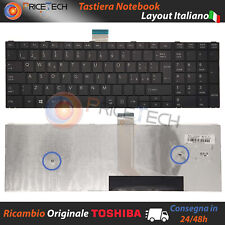 Tastiera Italiana Originale TOSHIBA per Notebook Satellite C50-A Series (Nera)