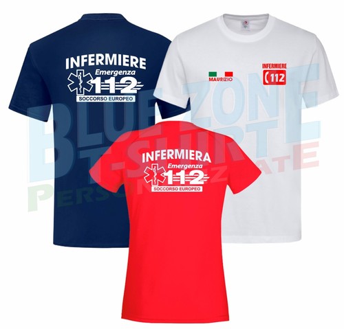 Maglietta 112 infermiere - 112,