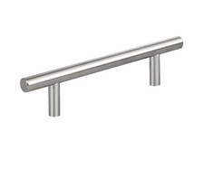 MANIGLIA 15cm BARRA T satinata