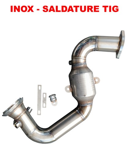 Downpipe tubo catalizzatore - downpipe, +
