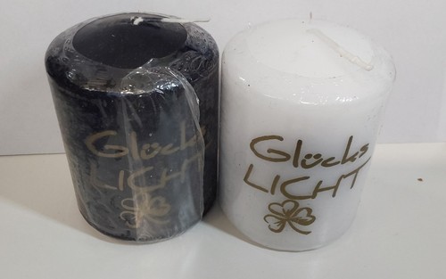 Coppia candele capodanno - candele,