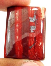 55.55Ct Jasper Naturale Pelle