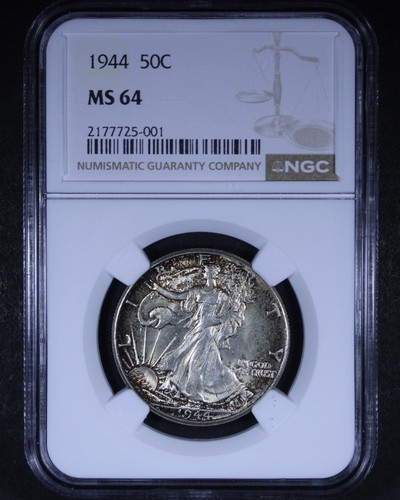 Mezzo dollaro 1944 - , walking