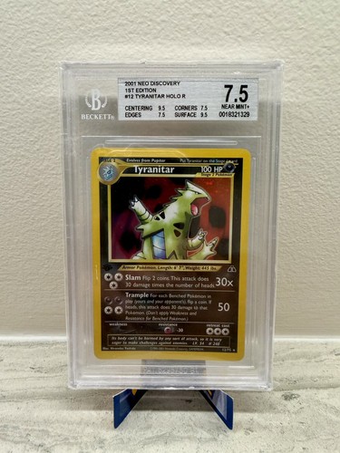 Tyranitar holo 1st - 1st, neo